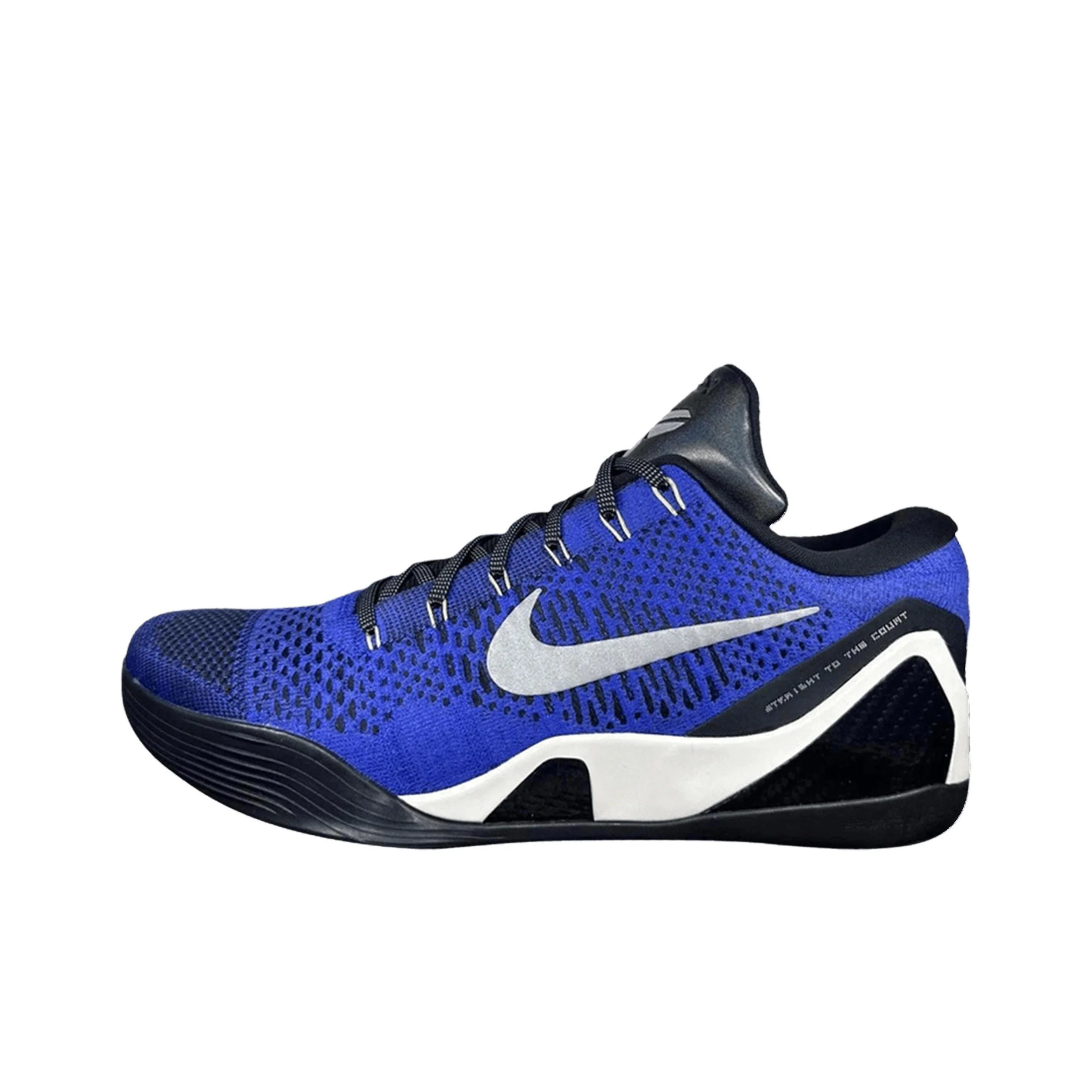 Nike Kobe 9 Abrasion Resistant Low top Basketball Shoes Men's Blue Black IB2140-400
