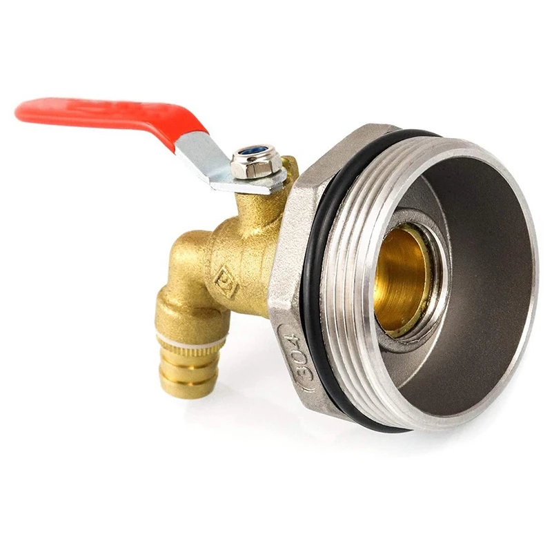 

ABYL 2 Inch Drum Faucet Brass Barrel Faucet with EPDM Gasket for 55 Gallon Drum
