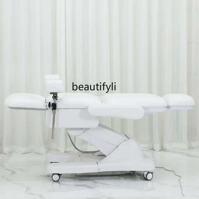 xqElectric Gynecological Examining Table Multifunctional Private Care Facial Bed High-End Recliner