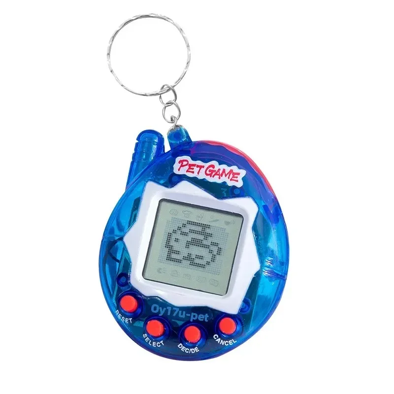 

2026 New Cross-Border Electronic Pet Machine Virtual Retro Handheld Game Keychain Children's Toy Gift Luminous Toys
