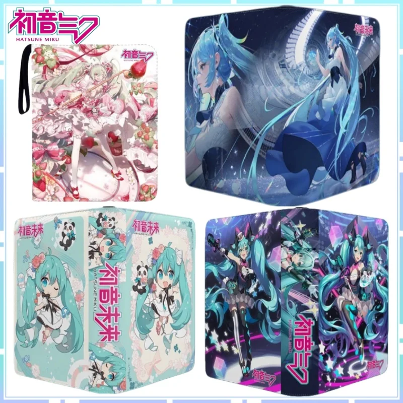 novo-hatsune-miku-cartao-album-pasta-jogo-colecao-titular-do-cartao-lista-superior-pasta-cartao-postal-armazenamento-ziper-saco-de-exibicao-dos-desenhos-animados-anime