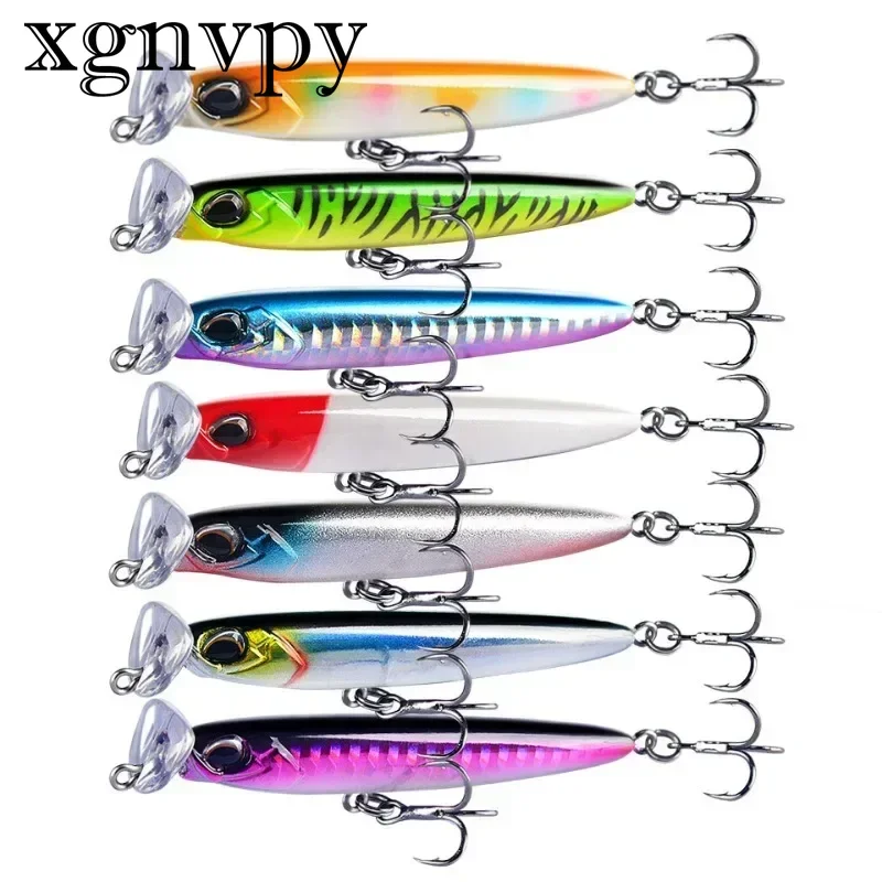 xgnvpy Long Throw Submerged Mino Bait Luya Bait White Bionic Bait Warping Mouth Perch Perch Mandarin Fish Fishing Gear Products