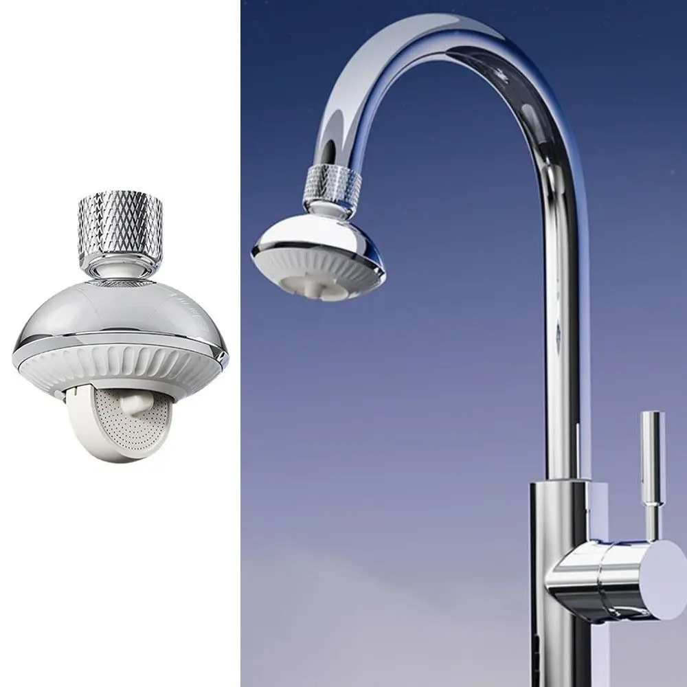 

High Pressure Faucet Aerator Universal Fit Not Clogging Anti Splash Aerator Simple Nozzle ABS Material Pressure Aerator