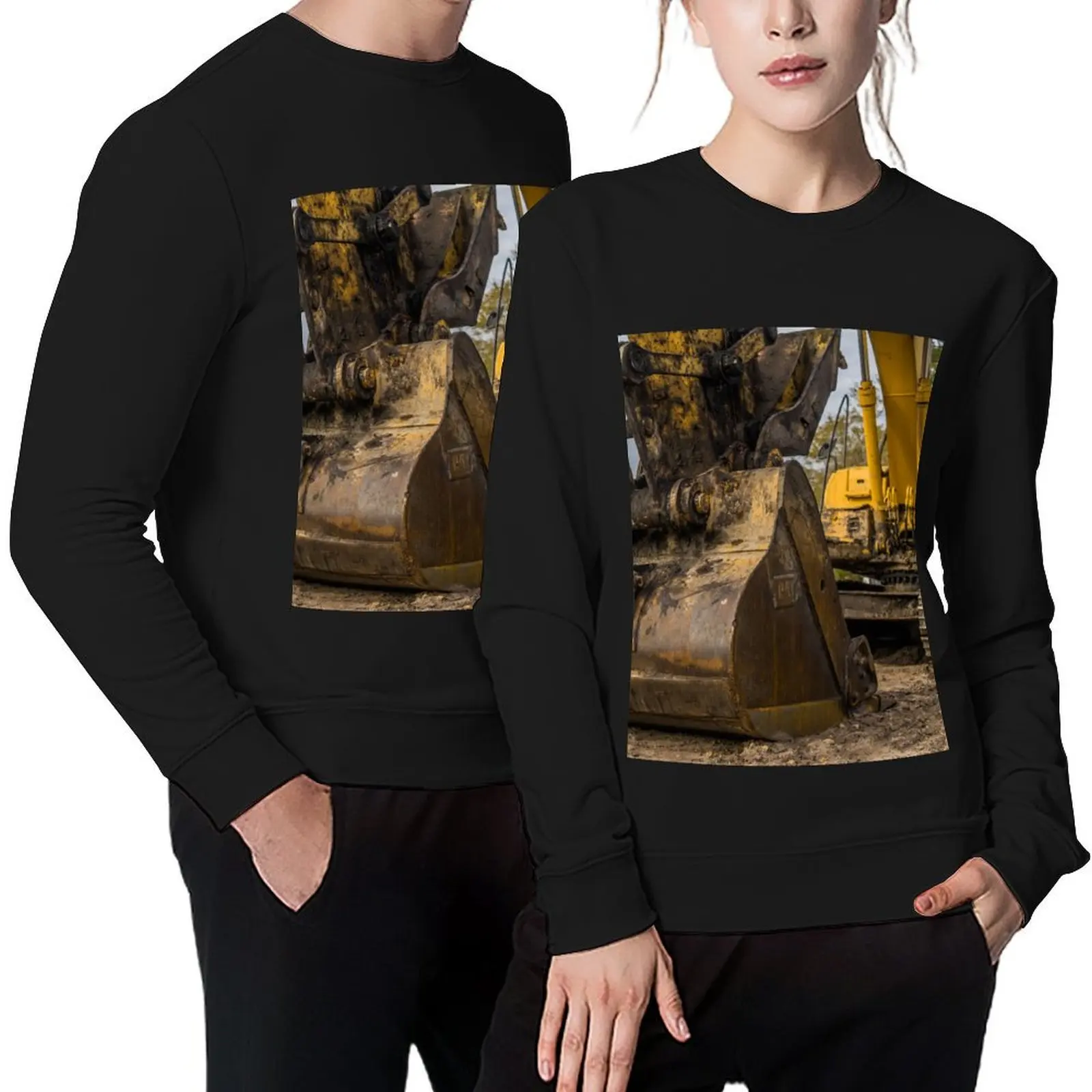 

Excavator 2 Pullover korean clothes anime clothing japanese style fashion men men sweatshirt