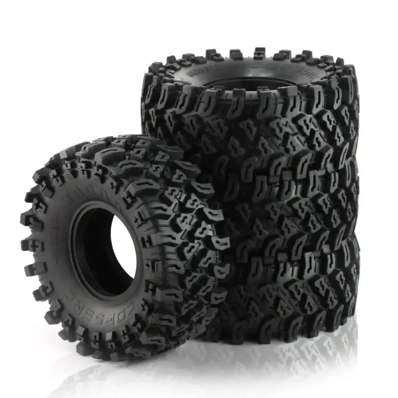 4szt 135mm 2,2 cala Gumowa opona do 1/10 RC Crawler Car Axial SCX10 Pro Wraith Capra RR10 Trxs TRX4 YK4082