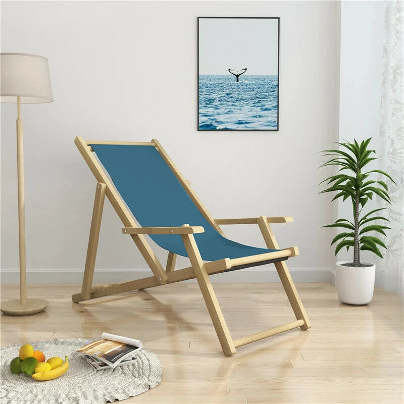 Housses de siège en toile imperméables pour chaise de plage, chaise longue pliante, housse de remplacement pour cour, accessoires pour la maison, sans chaise