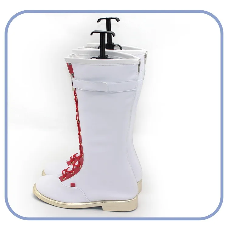 لعبة الفرسان هاروكا تأثيري أحذية هالوين كرنفال الأحذية تأثيري الدعامة بولي أحذية أحذية من الجلد مخصص