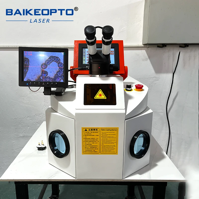 100W BK-JW100A High Precision Enclosed Jewelry Laser Welding Machine For Goldsmith Workshop And Jewelry Store