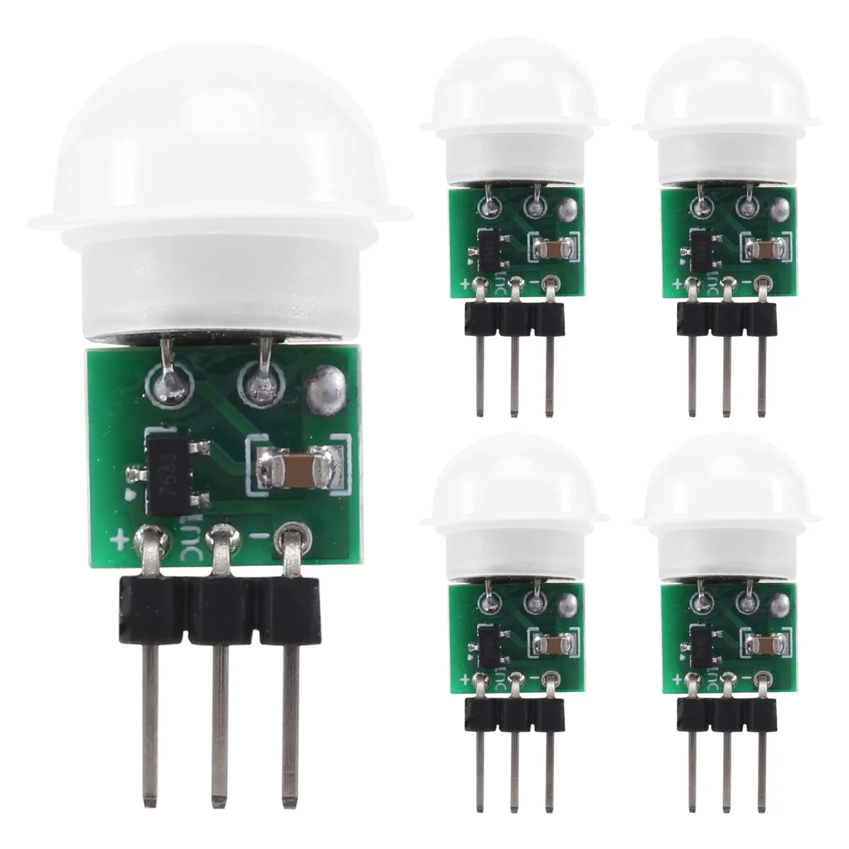 AM312 PIR Sensor,5 Pack PIR Motion Sensor Outdoor Mini Pyroelectric Infrared PIR Human IR Sensor Module