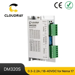 Cloudray DM320S 2-phase Stepper Motor Driver18-40 VDC 0.3-2.2A for Nema17 Stepper Motor Controller CNC Engraving Machine