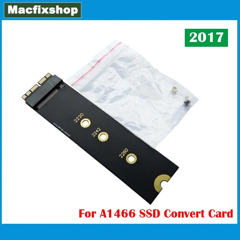 

NVMe PCIe M.2 NGFF SSD твердотельный накопитель в карту преобразователя для Macbook Air 2017 A1466 SSD в плата адаптера N-941B