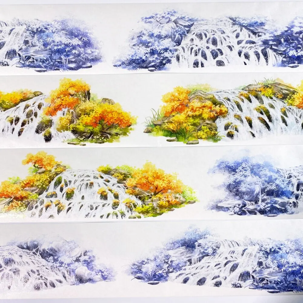 Декоративная лента Washi Pet Tape Maple Creek Antique Journal Collage Planner Sticker Goo Card