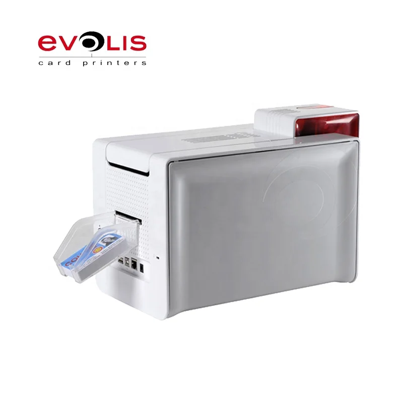 Evolis Primat einseitiger/doppelseitiger Thermo-ID-PVC-Karten-Farbdrucker