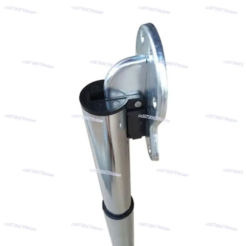 Foldable for Easy Storage, Dining Table, Bar Table, Office Furniture, Metal Foot Support 1.1m