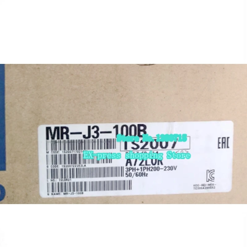 New Original MR-J3-100B 3PH AC220V 1KW SSCNET III AC Servo Drive