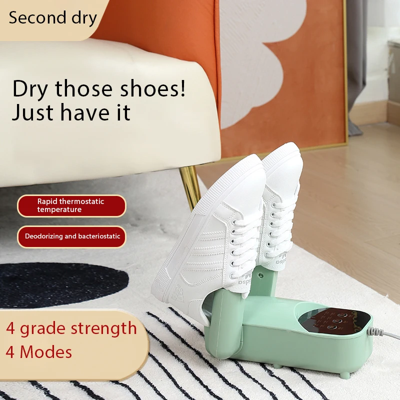 Portable Shoe Dryer With Timer Intelligent Shoe Dryer Foldable and Retractable Electric Dryer for Boots Sanitizing and Deodorize