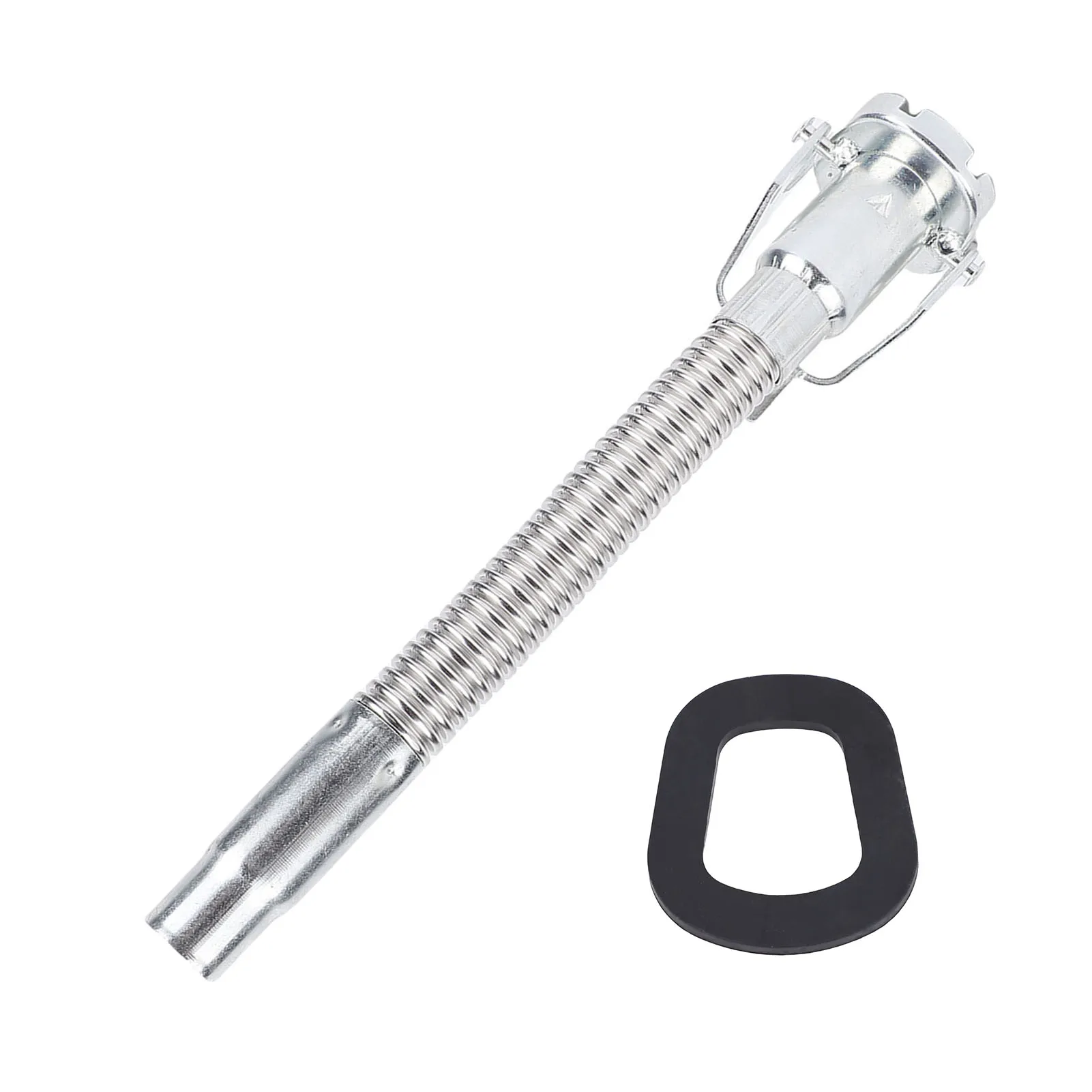 

Car Fuel Can Spout Stainless Steel Leakage Proof Long Flexible Fuel Pour Nozzle Replacement For 5L 10L 20L US Style Fuel Cans