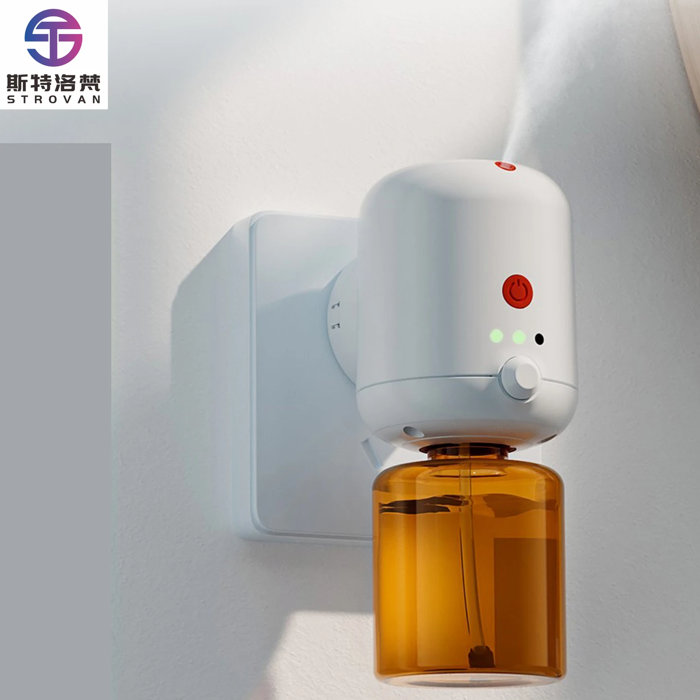 Smart Home Plug in Aroma Diffuser air Humidifier Diffuser for Office Essential Oil air Freshener With Ce Rohs Diffused Nebulizer