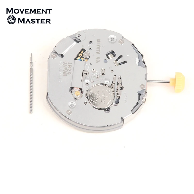 Japan Original MIYOTA JR20 Movement Six Hands 3.6.9 Small Seconds Brand New Quartz Movement Watch Repair Movement Parts