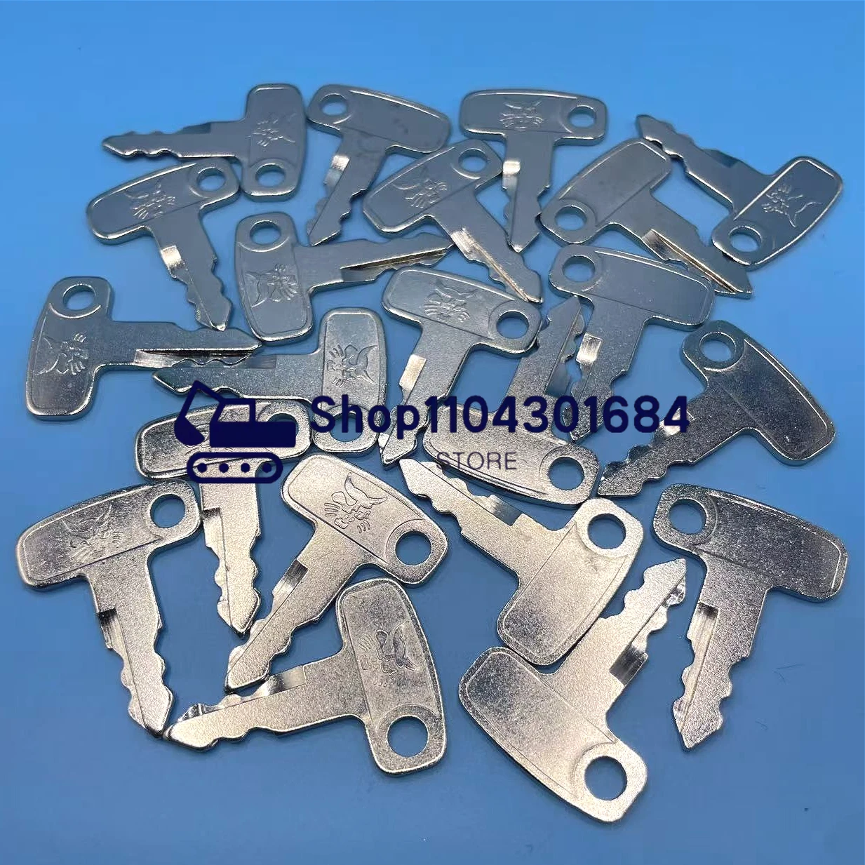 2/5/10pcs Ignition Start Starter Key 7427397 for Kioti Bobcat Tractor Fit CT1021 CT1025 CT2025 CT2025H CT2023 CT2035H CT2040