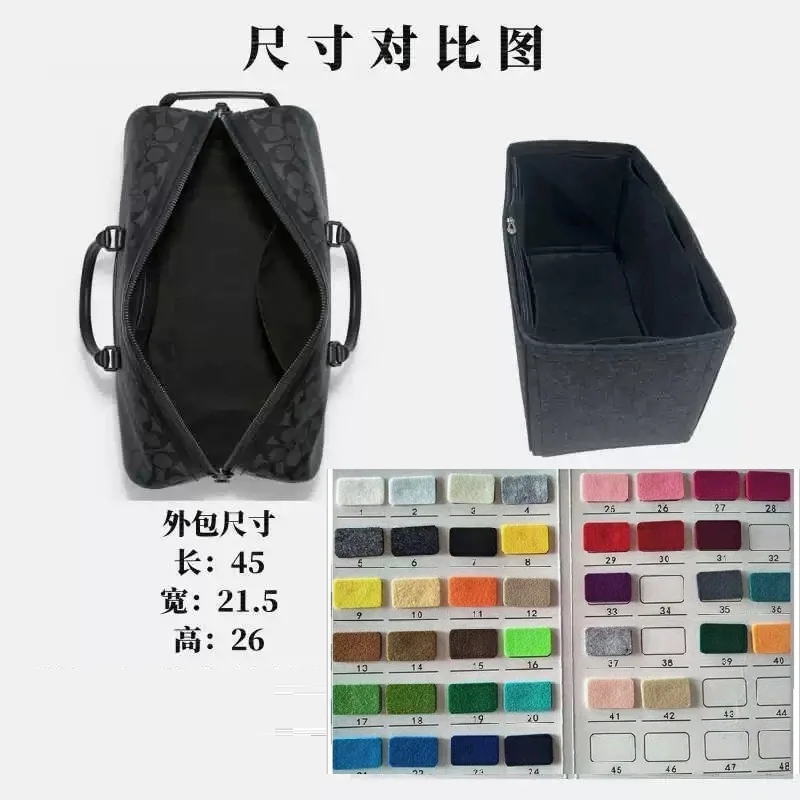 Insert Inner Bag Organizer Fits For C-ach Venturer 45 Handbag Organizer Improve Storage Space
