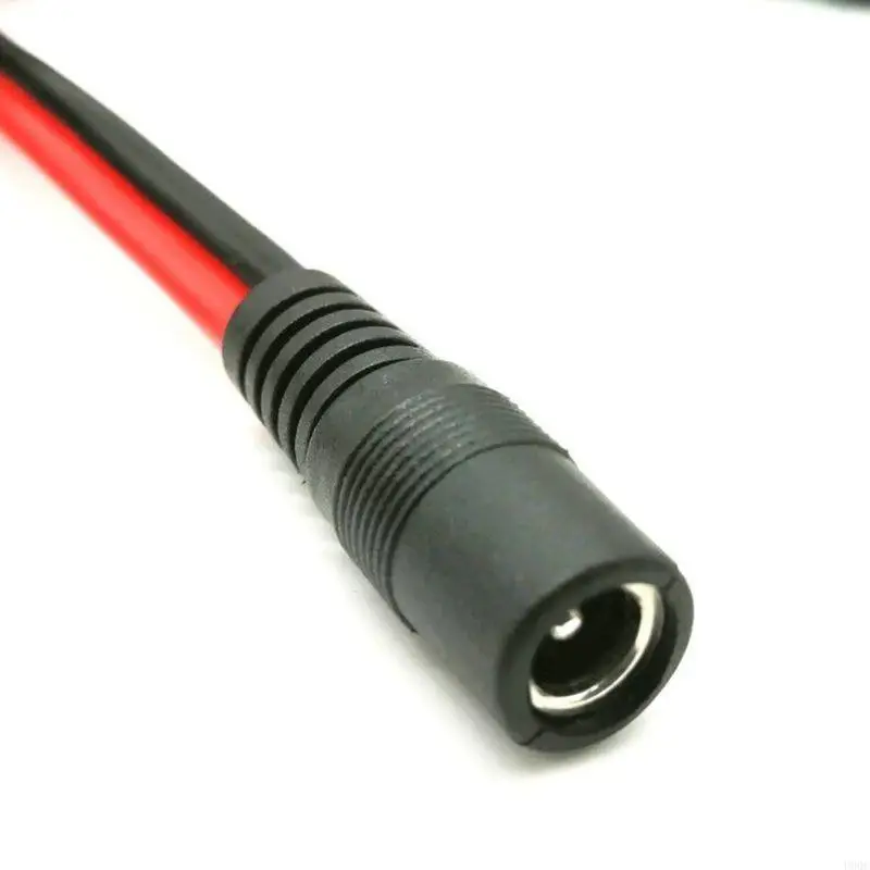 5.5mm x 2.1mm Power Male Plug Cable with 8mm Adapter 14 AWG Power New