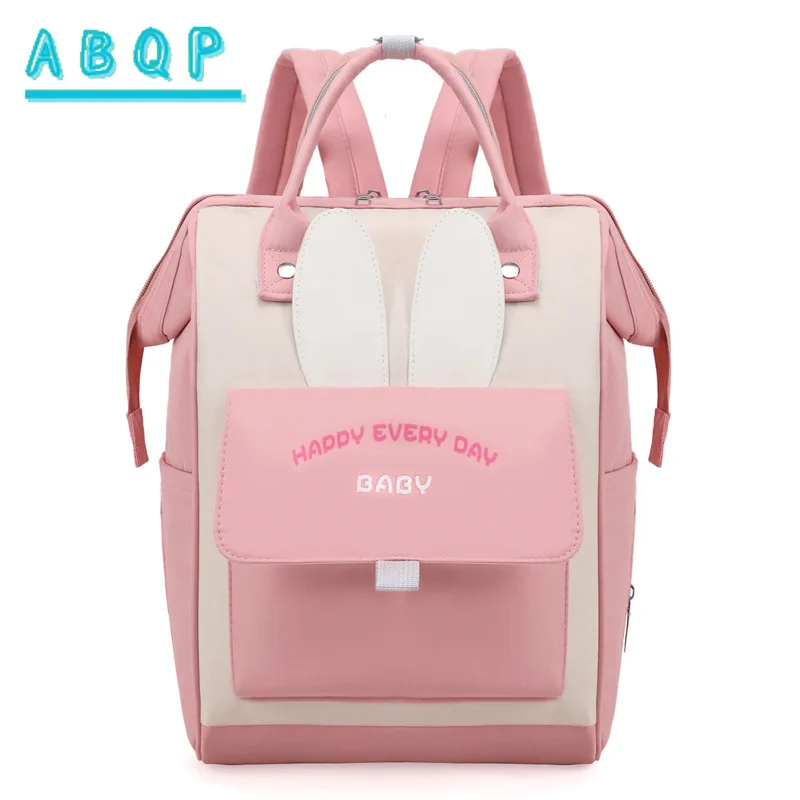 New Diaper Bag Backpack 3D Cartoon Baby Products Storage Backpack Large Capacity Luxury Fashion Portable Baby Bag High Quality