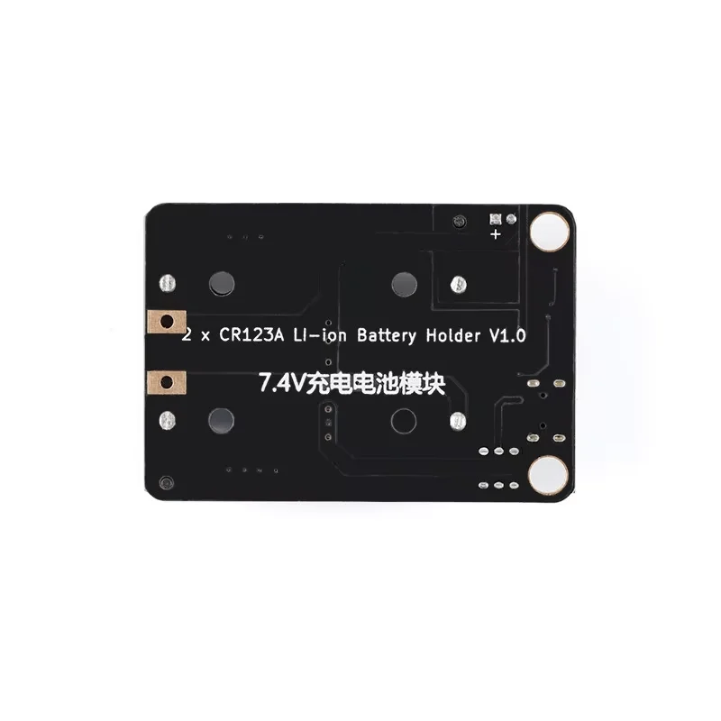 1-5PCS 16340 Micro USB Power Bank Battery Charger Module Dual Output 3.3V 5V 7.4V Rechargeable Battery Holder Lithium Battery