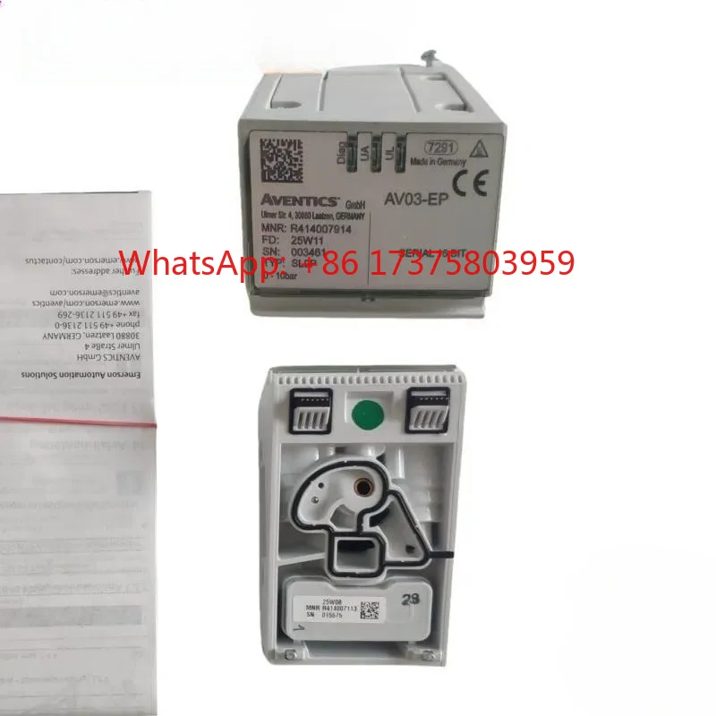 Agent Germany AVENTICS pressure control valve R414007914, R414007919, R414007383