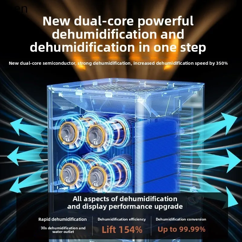 ZML Осушитель Бытовой Сухой Осушитель Для Небольшой Спальни Осушитель Крытый Осушитель Воздуха