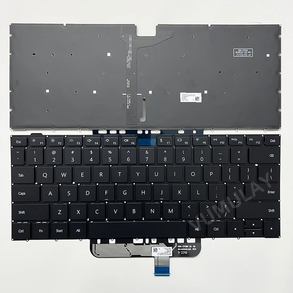 

US Backlit Keyboard for HUAWEI MateBook NBF-08/16 CREM-WFG9 BohL-WDQ9 BohL-WFQ9 BoM-WFP9 BOD-WFH9 WDH9 WDH9C WDI9 NMH-WFQ9 WAQ9R