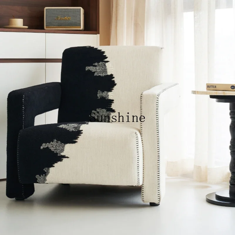 Nordic creative high-end armchair home modern simple sofa chair