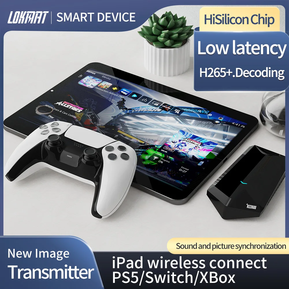 Lokmat kikuu-スマートワイヤレスHDMIトランスミッター,受信機,PS3,モバイル拡張ゲーム,iPad,iPhone用アダプター