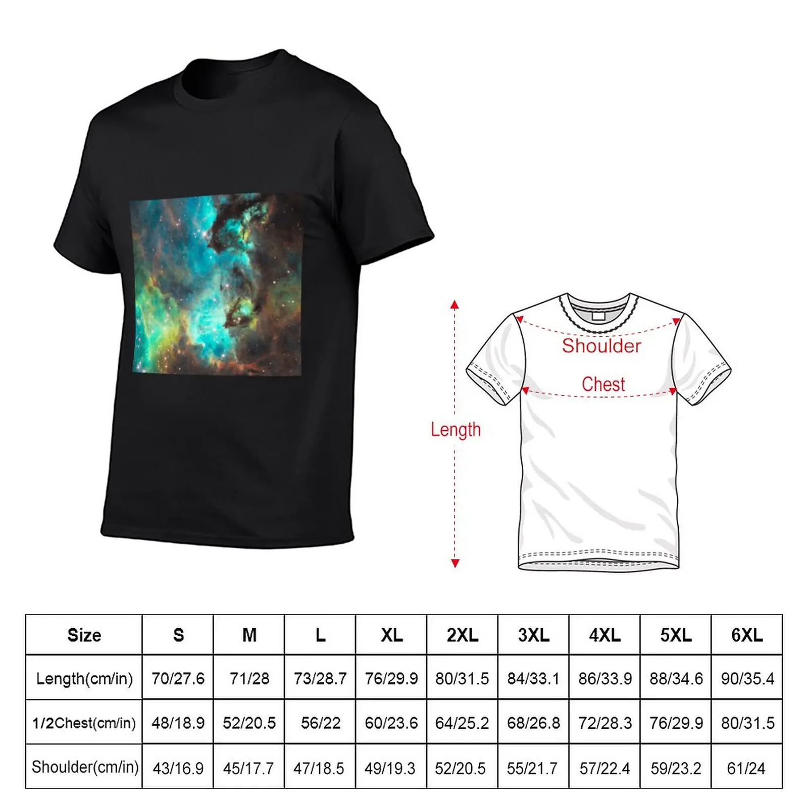 New Green Galaxy T-Shirt graphics t shirt anime clothes tops tees funny t shirts for men