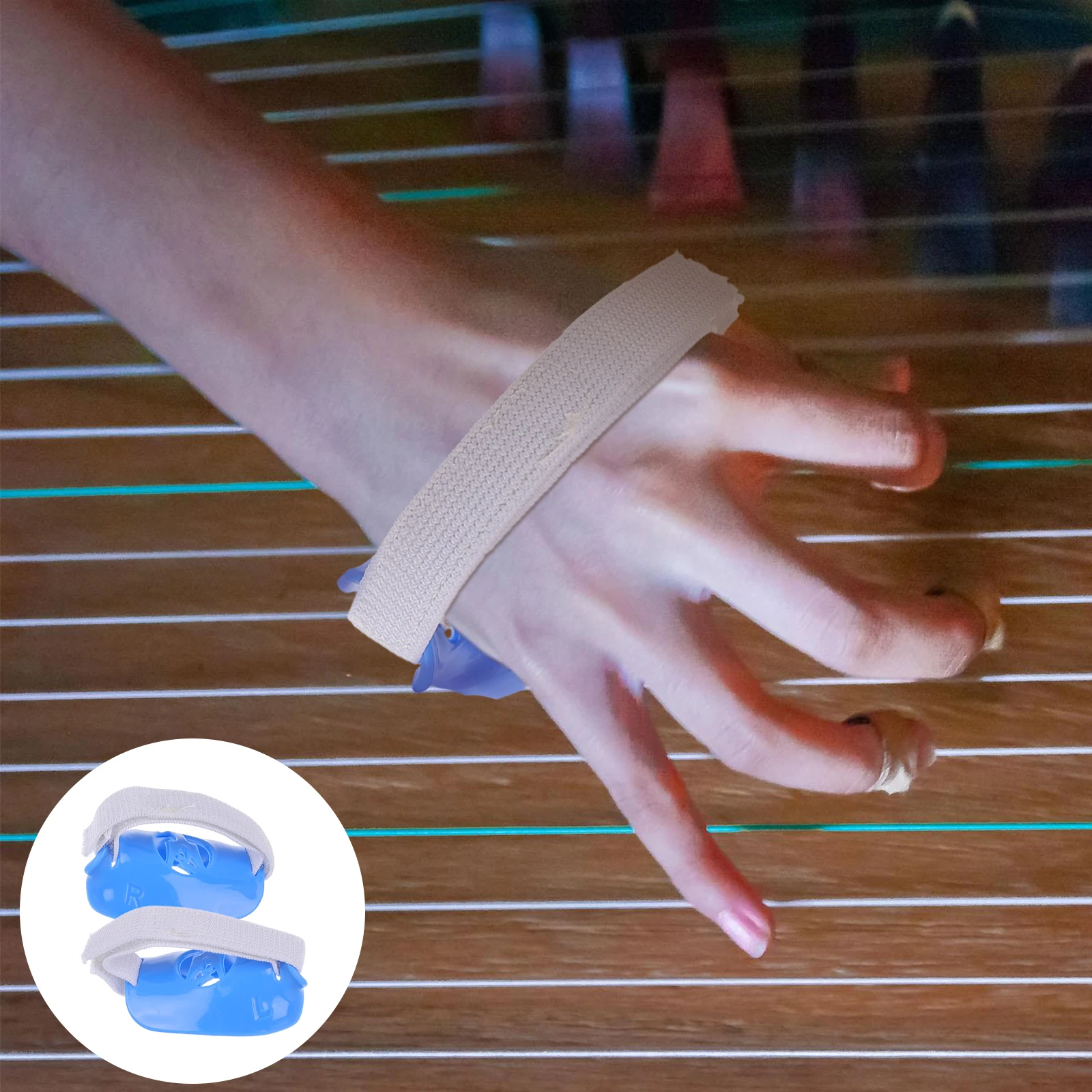 

Finger Assisted Trainer Beginner's Guzheng Practice Device Training Apparatus Aid Assistant Equipment for Beginners