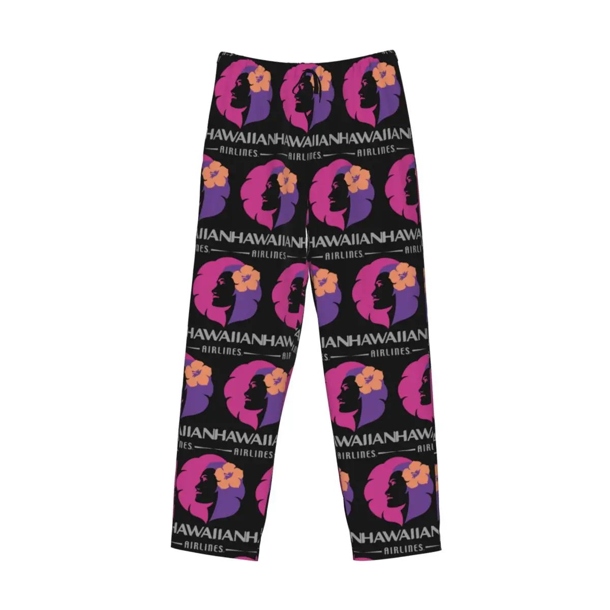 Custom Hawaiian Airlines Herc Travel End Of Southern Summer Sale Pajama Pants Men Sleepwear Sleep Lounge Bottoms with Pockets