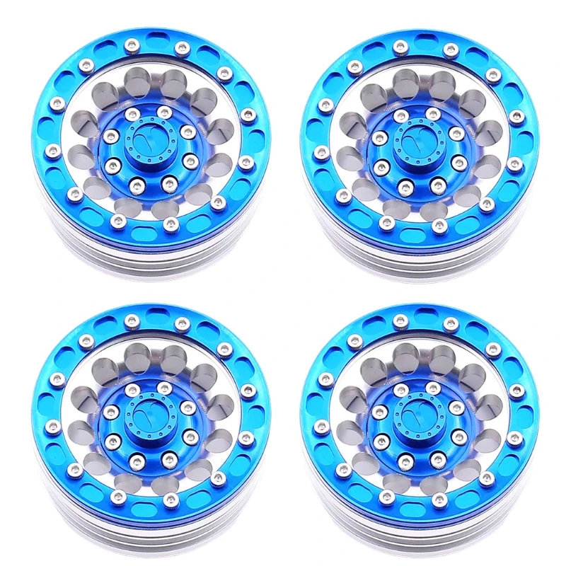 Pièces roues voiture sur chenilles mise à niveau des jantes roue Beadlock, accessoires durables pour moyeu roue