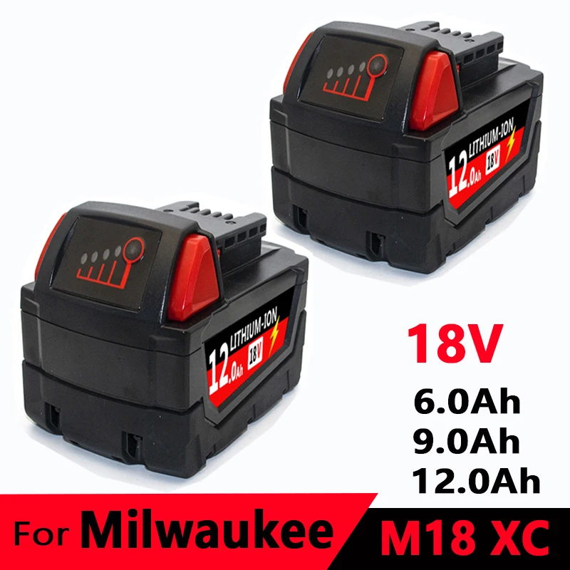 

Сменный литиевый аккумулятор для Milwaukee M18 18 в 1815 Ач 2604 Ач для Milwaukee M18 48-11-1850-22 48-11-аккумулятор