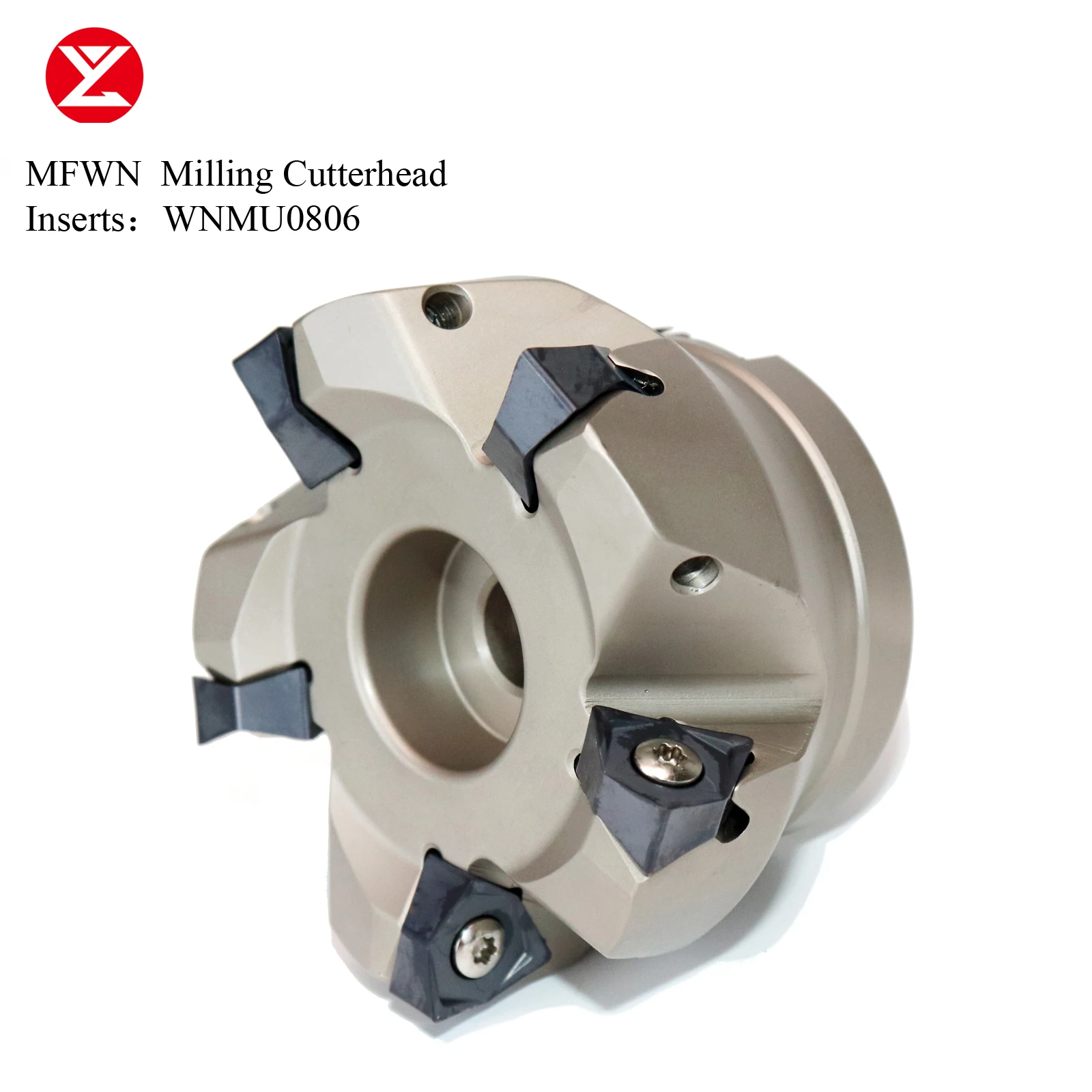 MFWN06 MFWN90 ombro fresa cabeça é adequado para fresa alça de fresa de WNMU060408 WNMU080608 Inset 42CrMo Material