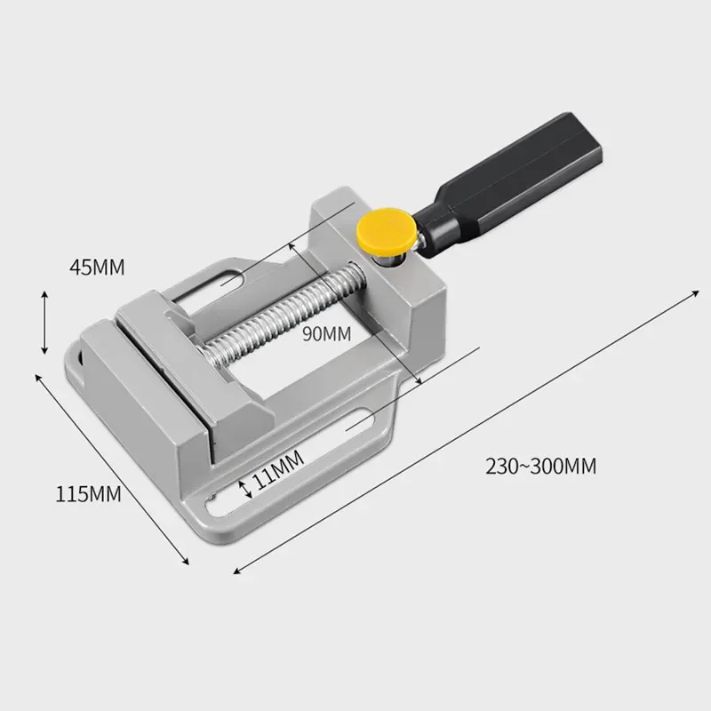 Flat Tongs Vice Work Table Metal Clamp Engraver Fastening Platen Router Fixture CNC Woodwork Tools