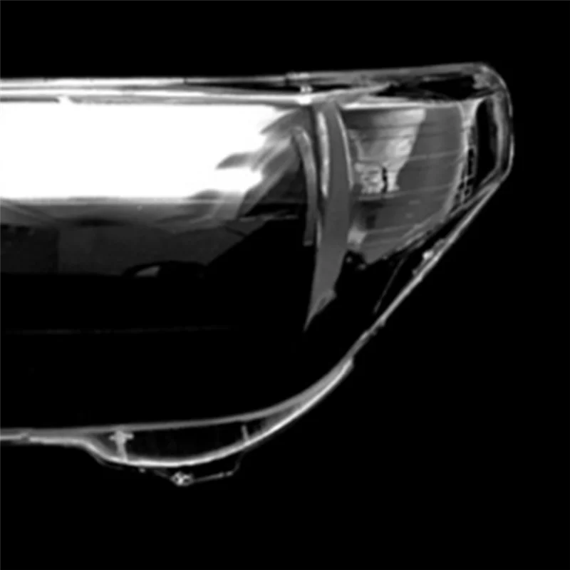 لتويوتا لاند كروزر LC200 2008-2012 غطاء المصباح غطاء للعدسات الشفافة سيارة العلوي قذيفة غطاء مصباح اليسار #6