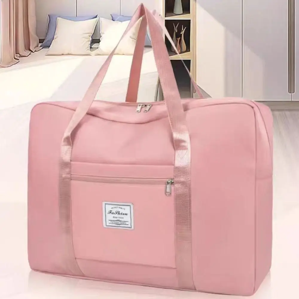 

Oxford Cloth Travel Storage Bag Large Capacity Folding Travel Luggage Bag Multifunction Waterproof Trip Handbags Moving