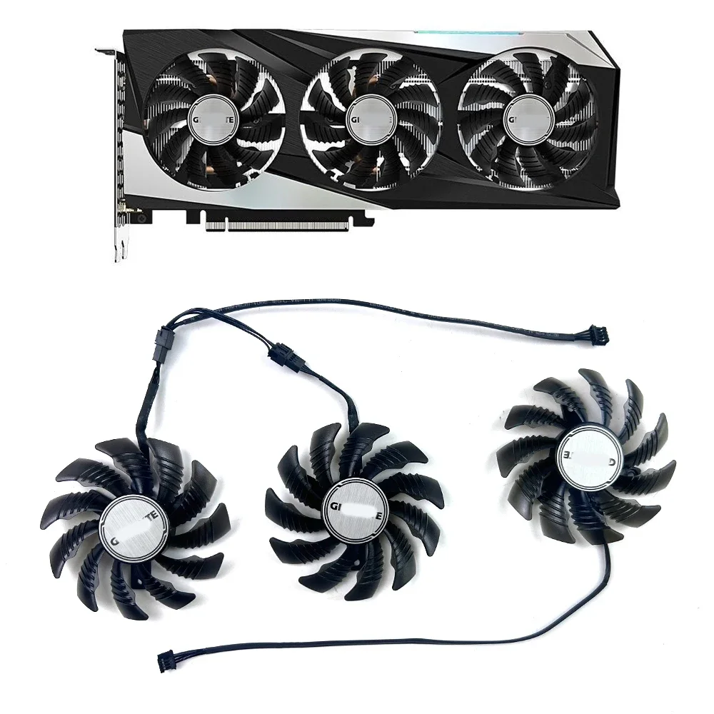 78mm T128010SU RTX3060 3060Ti Graphics Fan for GIGABYTE GeForce RTX 3060 RTX 3060 Ti Vision OC 3X Video WINDFORCE Card Fan