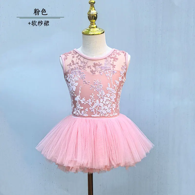 Costume de danse pour filles, justaucorps de gymnastique, robe de princesse, Costume de danse pour femmes, justaucorps de Ballet professionnel, Tutu, article pour filles