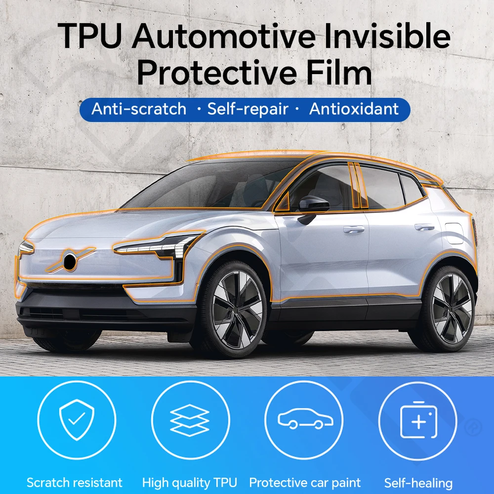 For Volvo EX30 2023 2024 2025 - Car Paint Protection Film Kit Pre Cut review and price