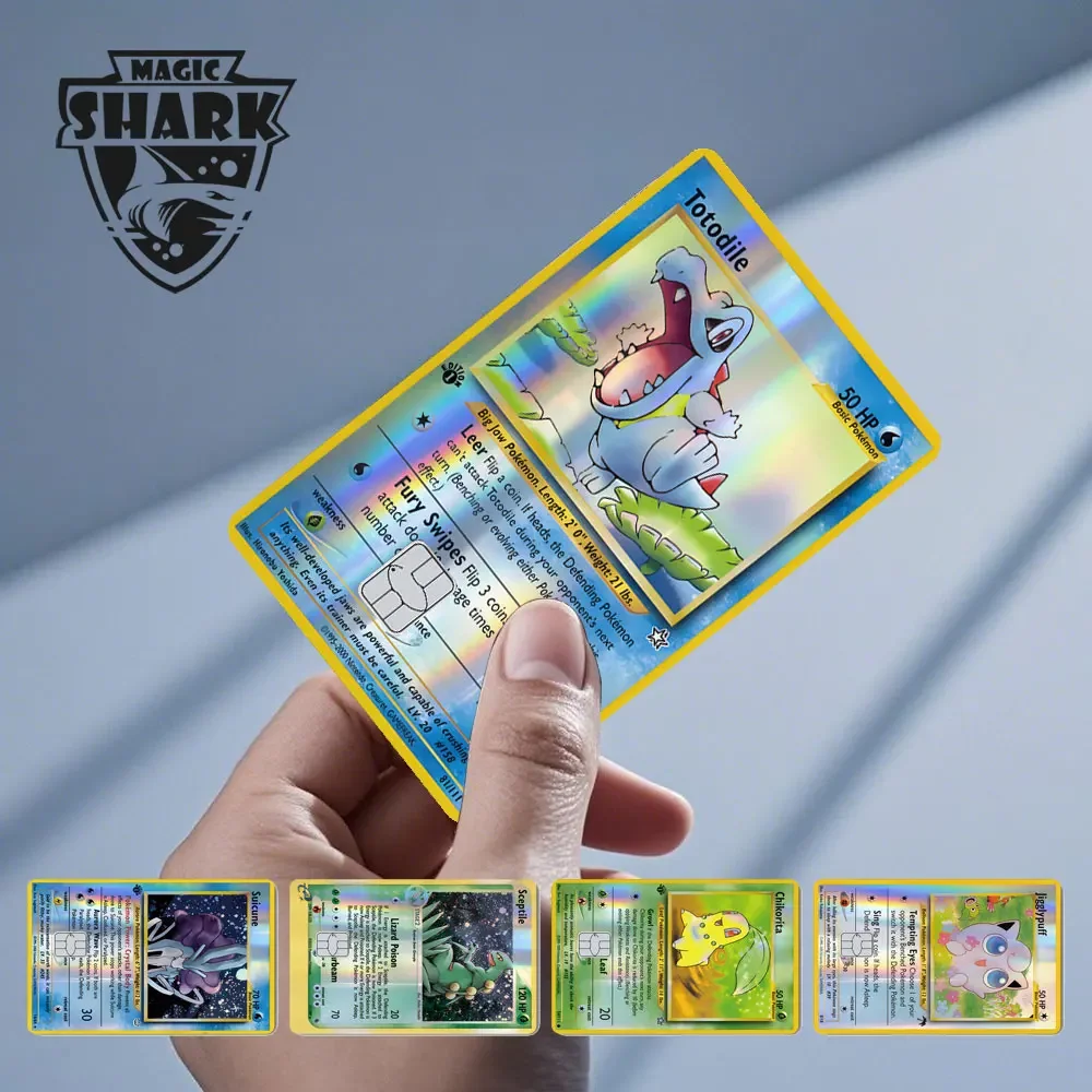 Magic Shark Holographic Pokmon Stickers for Credit Deibt Cards: Real-World Use and Performance Review Magic Shark Holographic Pokmon Stickers for Credit Deibt Cards: Real-World Use and Performance Review