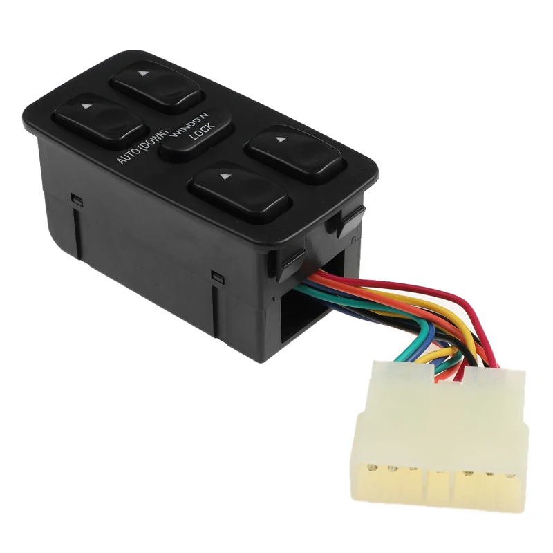 93570-28001 9357028001 Front Left Driver Side Electric Power Master Window Switch For 1992 1993 1994 Hyundai Elantra Galloper