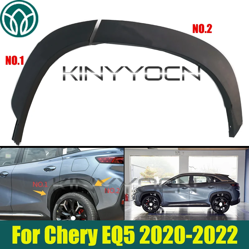

Rear LowerWheel Arch Trim Fender Car Wheel Fender For Chery EQ5 2020-2022 Wheel Eyebrow Arches Fender Flares