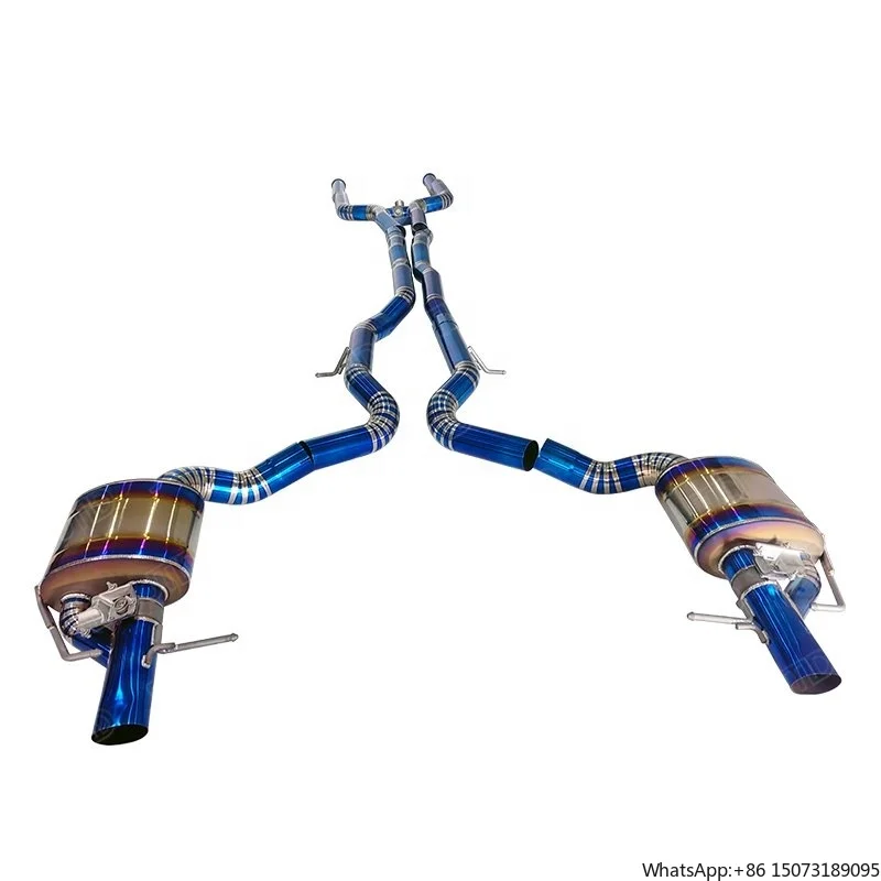 JTLD High-Performance Titanium Valvetronic Exhaust System for  GT63 4.0 New Condition Catback for Car Engine