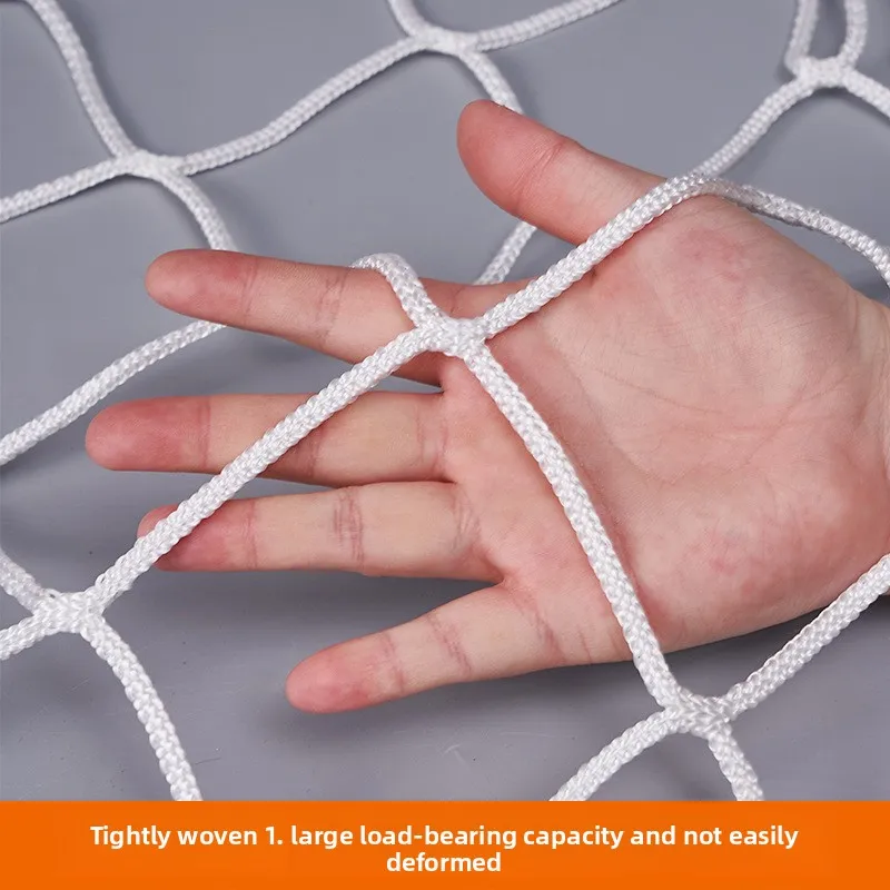 Rete da calcio in nylon transfrontaliero 5/7/11 persone Porta da calcio standard per partite Nessun rete da festival scontata